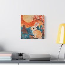 Load image into Gallery viewer, Lunar Year of the Rabbit - Canvas Art