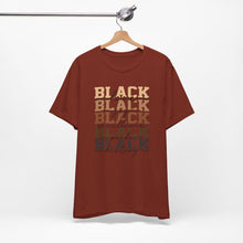 Load image into Gallery viewer, Black History Month Unisex Jersey Tee - Love and Excellence Design