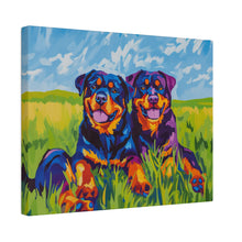Load image into Gallery viewer, Rottweiler Canvas Art