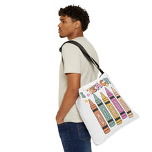 Load image into Gallery viewer, Adjustable Tote Bag (AOP) - Teach