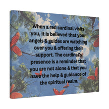 Load image into Gallery viewer, Red Bird Visit