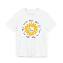 Load image into Gallery viewer, You Are Loved Sunflower Graphic Unisex Tee