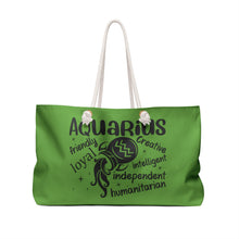 Load image into Gallery viewer, Weekender Bag - Aquarius