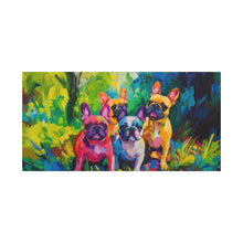 Load image into Gallery viewer, French Bulldog Canvas Art