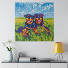 Load image into Gallery viewer, Rottweiler Canvas Art