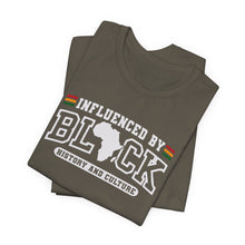 Load image into Gallery viewer, Influenced by Block Unisex Jersey Tee - Celebrate History and Culture