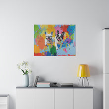 Load image into Gallery viewer, French Bulldog Canvas Art Print