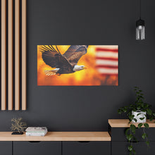 Load image into Gallery viewer, Patriotic Eagle Canvas Art - Inspirational Home Decor