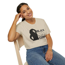 Load image into Gallery viewer, Black colour is not a Crime