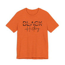 Load image into Gallery viewer, Empowering Black History Unisex Tee - Love, Pride, Joy, Excellence