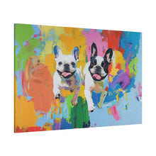 Load image into Gallery viewer, French Bulldog Canvas Art Print