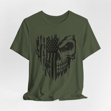 Load image into Gallery viewer, Rebellion Skull USA Graphic Tee - Unisex Short Sleeve