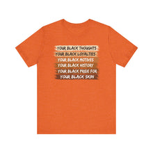 Load image into Gallery viewer, Empowerment Black Pride Tee - Unisex Jersey Short Sleeve