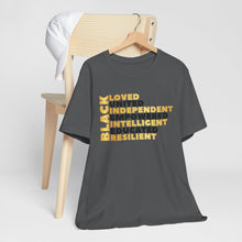 Load image into Gallery viewer, Empowered Black Pride Tee - Unisex Jersey Short Sleeve Shirt