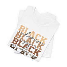 Load image into Gallery viewer, Black History Month Unisex Jersey Tee - Love and Excellence Design