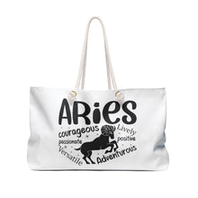 Load image into Gallery viewer, Weekender Bag - Aries