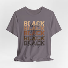 Load image into Gallery viewer, Black History Month Unisex Jersey Tee - Love and Excellence Design