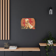 Load image into Gallery viewer, Lunar Year of the Dog Art Canvas - Stretched Wall Decor for Dog Lovers