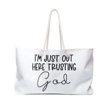 Load image into Gallery viewer, Trusting God Weekender Bag