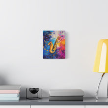 Load image into Gallery viewer, Colorful Saxophone Canvas Art - Vibrant Jazz Wall Decor