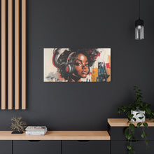 Load image into Gallery viewer, Urban Vibe Matte Canvas Print - Stylish Artwork for Music Lovers