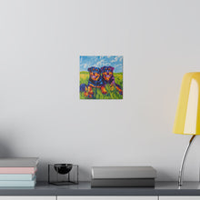 Load image into Gallery viewer, Rottweiler Canvas Art