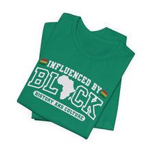 Load image into Gallery viewer, Influenced by Block Unisex Jersey Tee - Celebrate History and Culture