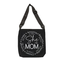 Load image into Gallery viewer, Adjustable Tote Bag (AOP) - She is