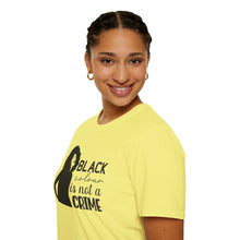 Load image into Gallery viewer, Black colour is not a Crime