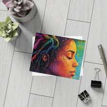 Load image into Gallery viewer, Grounded Woman of Color Postcard Bundles (envelopes included)