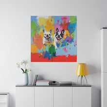 Load image into Gallery viewer, French Bulldog Canvas Art Print