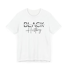 Load image into Gallery viewer, Empowering Black History Unisex Tee - Love, Pride, Joy, Excellence