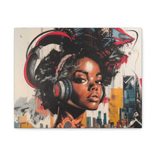 Load image into Gallery viewer, Urban Vibe Matte Canvas Print - Stylish Artwork for Music Lovers