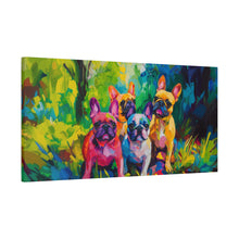 Load image into Gallery viewer, French Bulldog Canvas Art