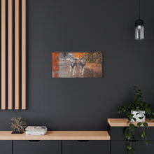 Load image into Gallery viewer, Husky Wall Art Canvas - Autumn Vibes Home Decor