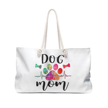 Load image into Gallery viewer, Weekender Bag - Dog Mom
