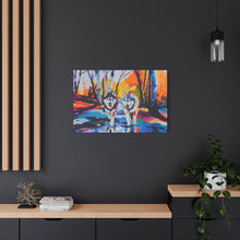 Load image into Gallery viewer, Husky Canvas Art