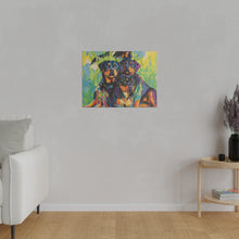 Load image into Gallery viewer, Rottweilers Canvas Art