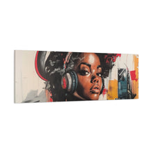 Load image into Gallery viewer, Urban Vibe Matte Canvas Print - Stylish Artwork for Music Lovers