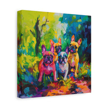 Load image into Gallery viewer, French Bulldog Canvas Art