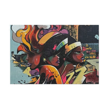 Load image into Gallery viewer, Vibrant Afrocentric Matte Canvas Art - Inspirational Wall Decor