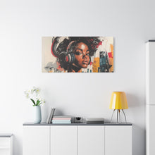 Load image into Gallery viewer, Urban Vibe Matte Canvas Print - Stylish Artwork for Music Lovers