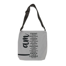 Load image into Gallery viewer, Adjustable Tote Bag (AOP) - I am