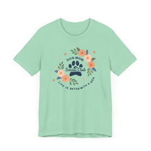 Load image into Gallery viewer, Dog Mom Social Club Tee - Life is Better with a Dog