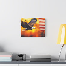 Load image into Gallery viewer, Patriotic Eagle Canvas Art - Inspirational Home Decor