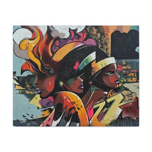 Load image into Gallery viewer, Vibrant Afrocentric Matte Canvas Art - Inspirational Wall Decor