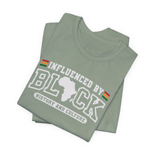 Load image into Gallery viewer, Influenced by Block Unisex Jersey Tee - Celebrate History and Culture
