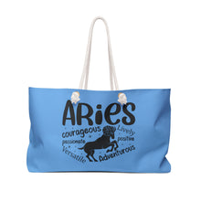 Load image into Gallery viewer, Weekender Bag - Aries