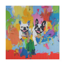 Load image into Gallery viewer, French Bulldog Canvas Art Print