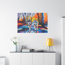 Load image into Gallery viewer, Husky Canvas Art